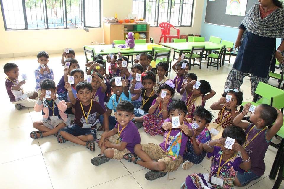 Vallabha Vidyalaya-Violet Day KG