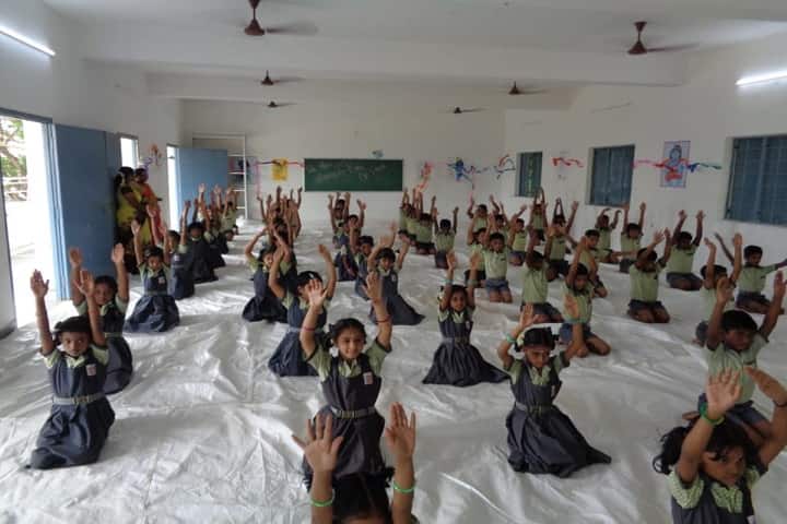 Vani Vidyalaya School-Yoga Class