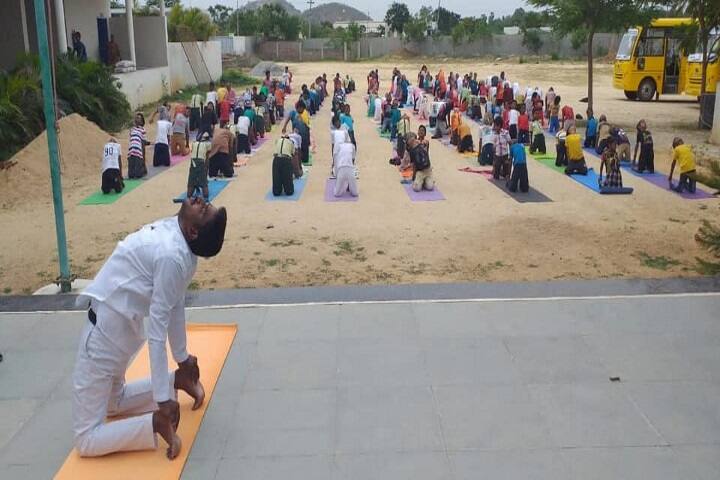 Vcs Hi Tech International School-Yoga Day Celebrations