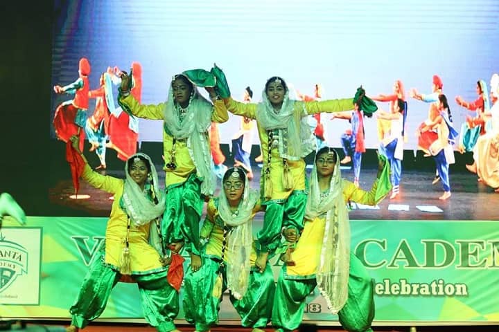 Vedanta Academy-Group Dance by Girls