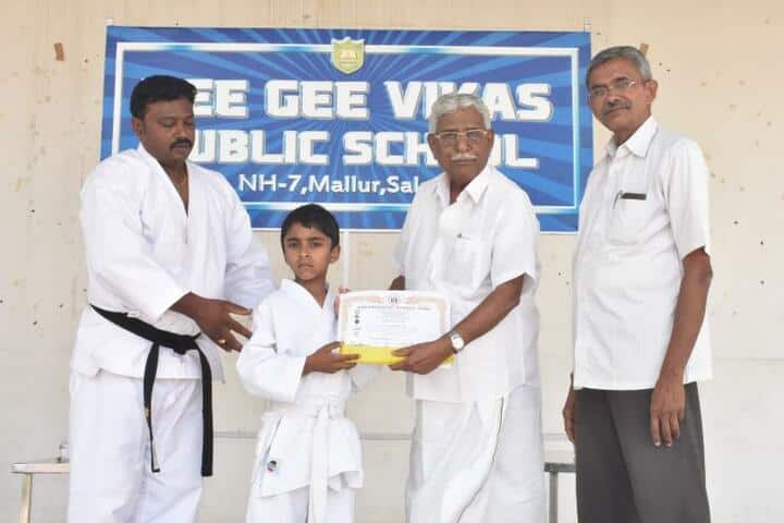 Vee Gee Vikas Public School-karate Belt