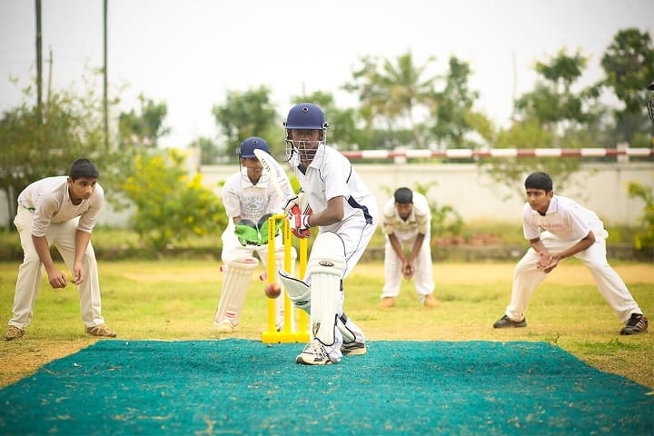 Velammal Residential School-Cricket