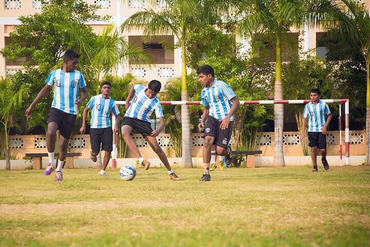 Velammal Residential School-Foot Ball