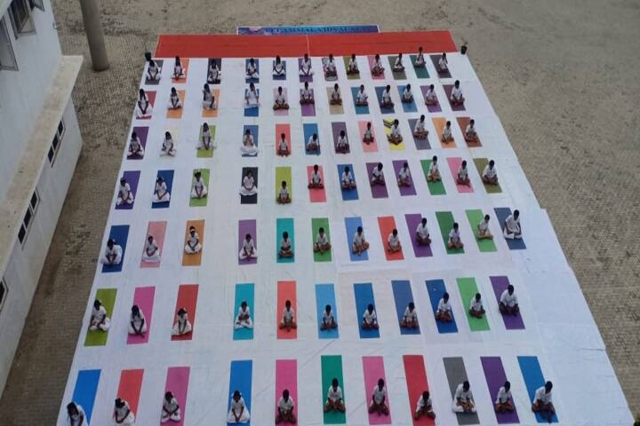 Velammal Vidyalaya-Yoga Day Celebrations