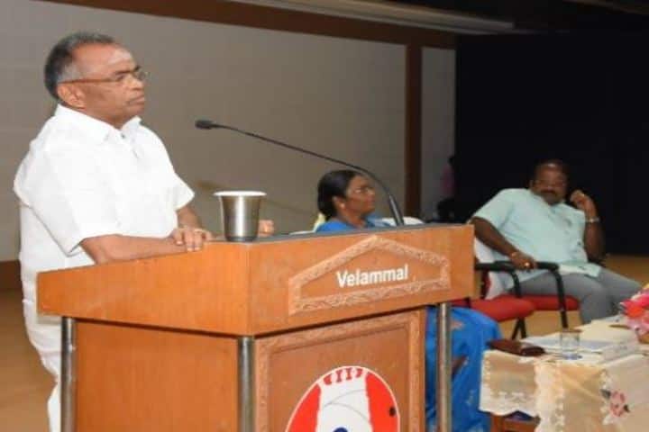 Velammal Vidyalaya-Speech