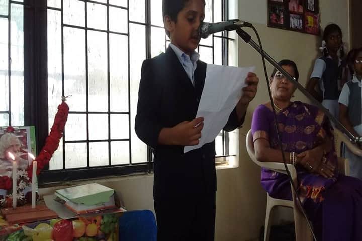 VGN Chinmaya Vidyalaya-Speech on Abdul Kalam