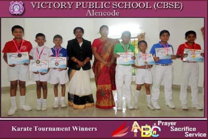 Victory Public School-Karate Tournment Winners