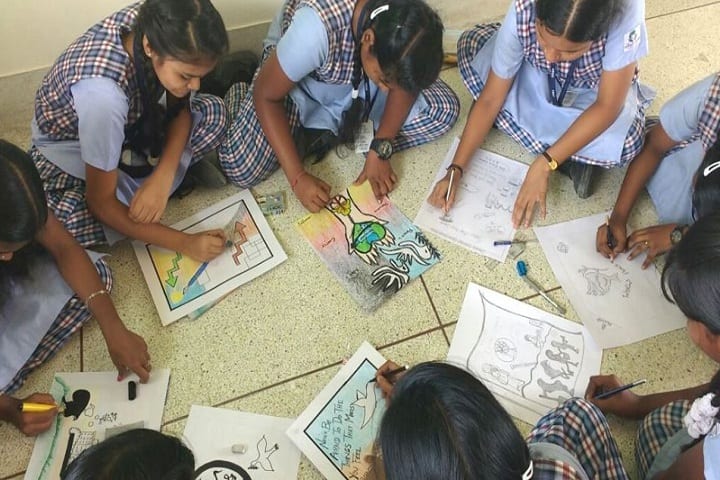 Vidya Sagar Global School-Drawing Activity