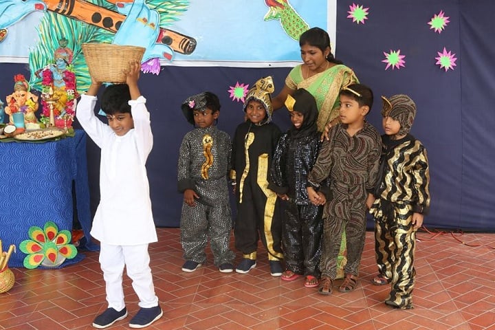 Vidya Sagar Global School-Janmastami Celebration By Kindergarten