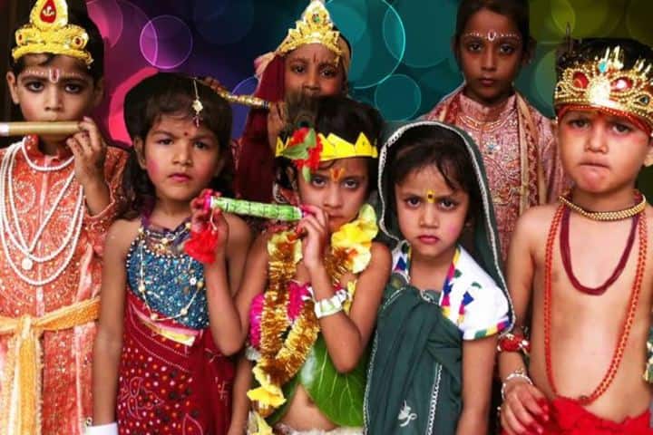 R O S Public School-Janmashtami Celebrations