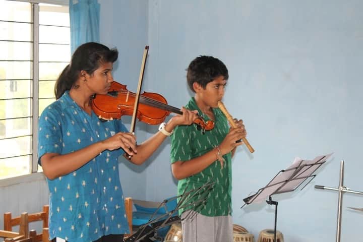 Abhaya School-Music Activity