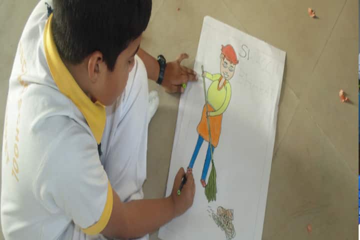 Balaji High School-Drawing Activity