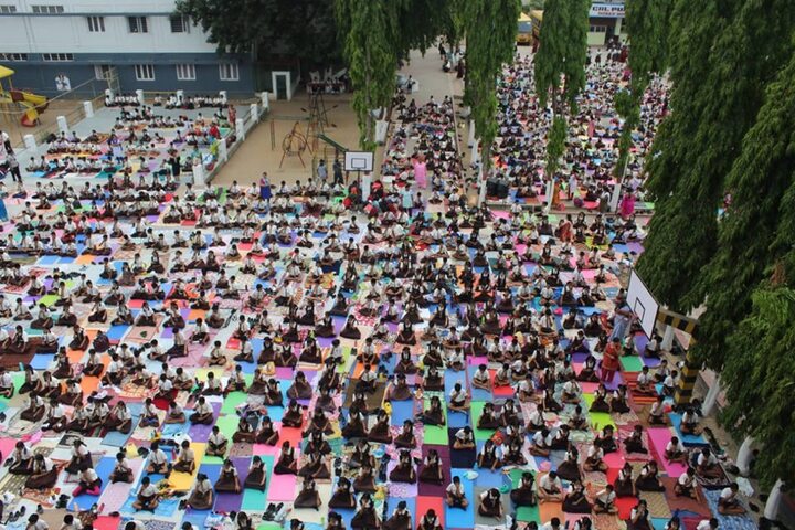 CAL Public School-Yoga Day