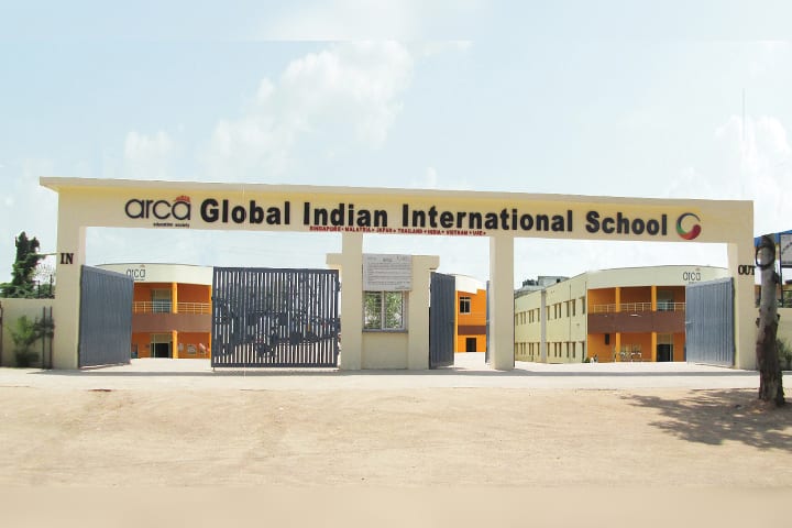 Global Indian International School - School Front View