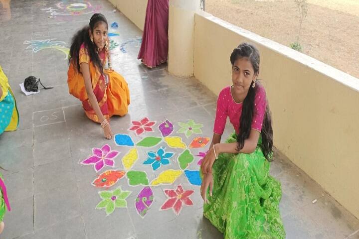 HRD School Of Excellence-Rangoli Competition