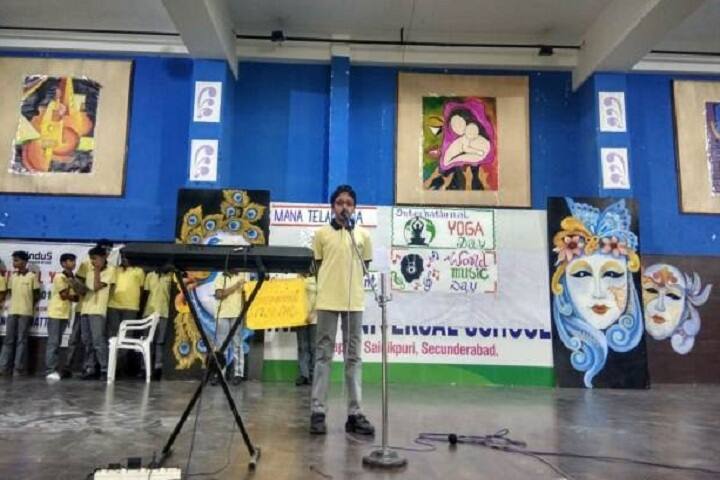 Indus Universal School-Music Day