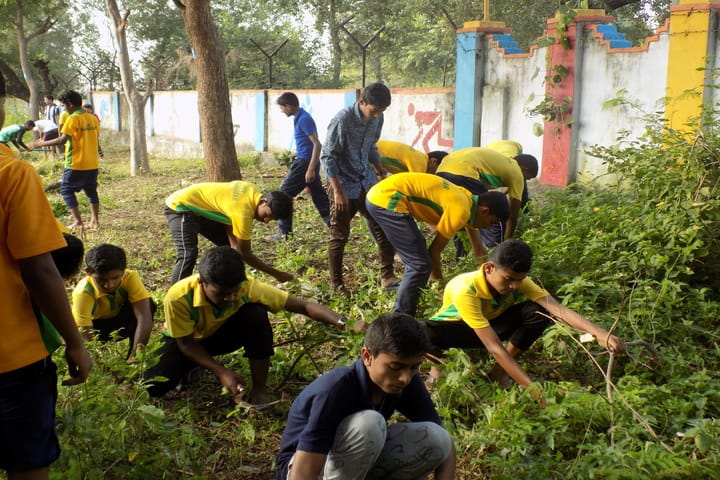 Jawahar Navodaya Vidyalaya-Cleaning
