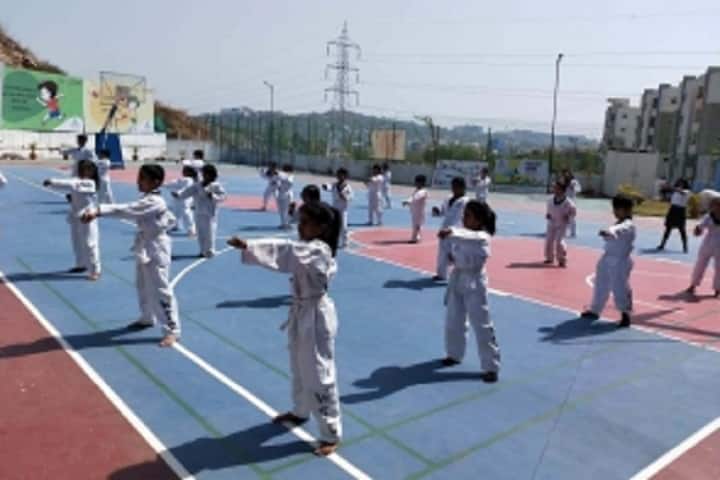 Kairos Global School-Karate Activity