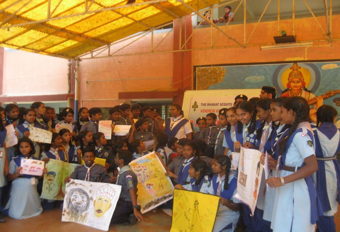 Kendriya Vidyalaya-Painting Activity