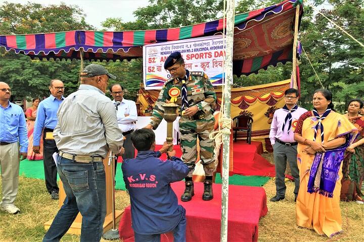 Kendriya Vidyalaya No 1-Sports Day Celebration