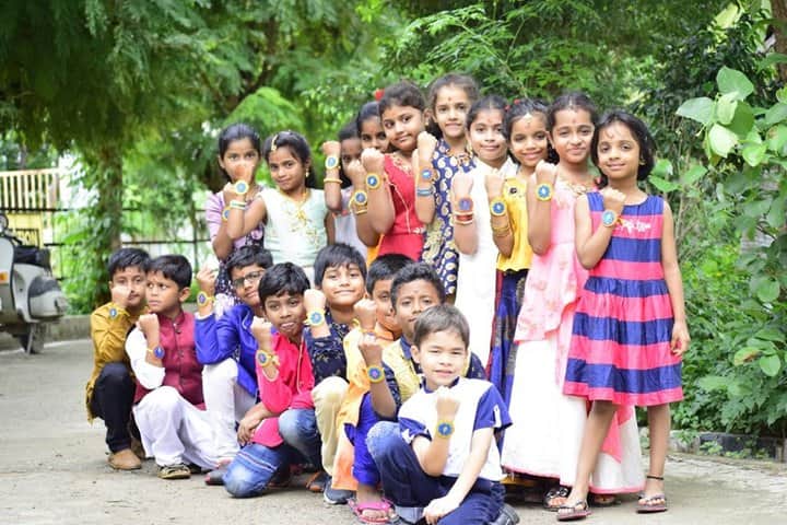 Navyabharathi Global School-Rakhi Celebrations