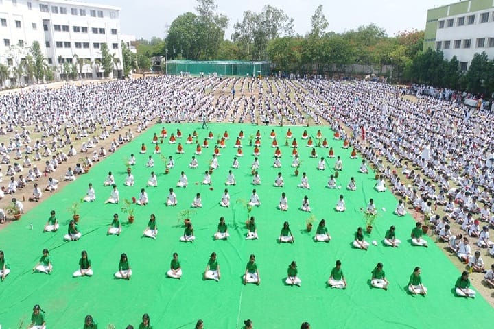 Pallavi Model School-Yoga Day