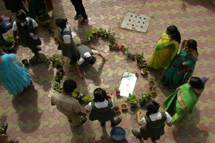 Rishi Public School-Go Green Activity