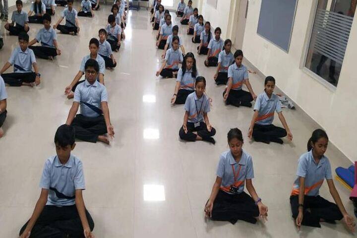 Rockwell International School-International Yoga Day