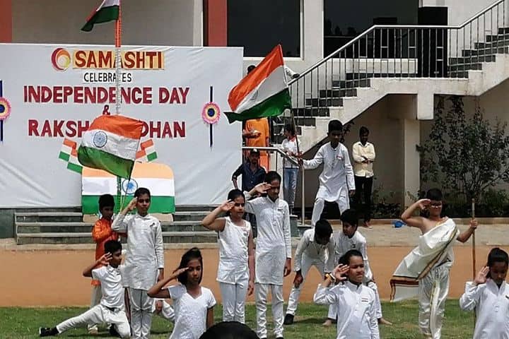 Samashti International School-Independence Day
