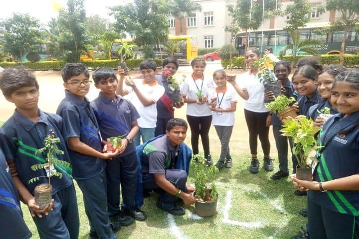 Samashti International School-Tree Plantation
