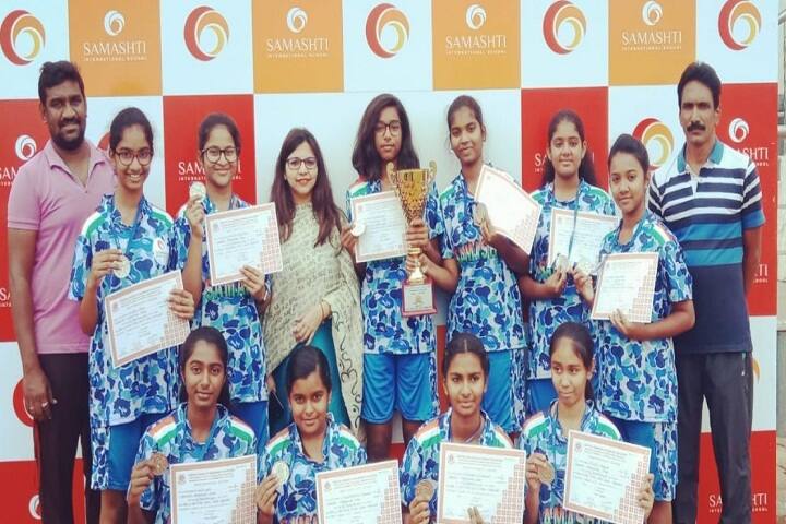 Samashti International School-Basket Ball Celebrations