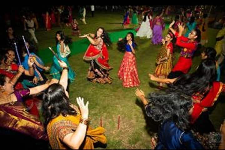 Samashti International School-Bathukamma Celebrations