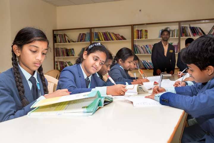 Sloka International School-Library