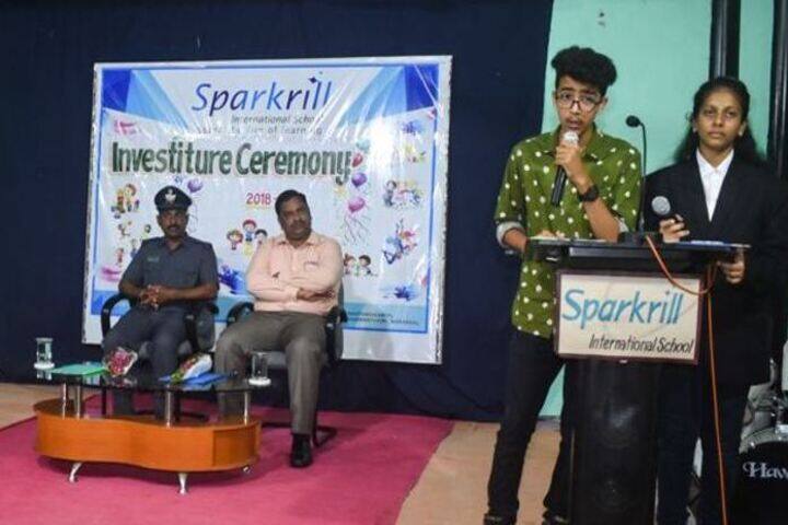 Sparkrill International School-Investiture Ceremony