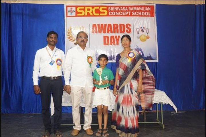 Srinivasa Ramanujan High School-Awards Day