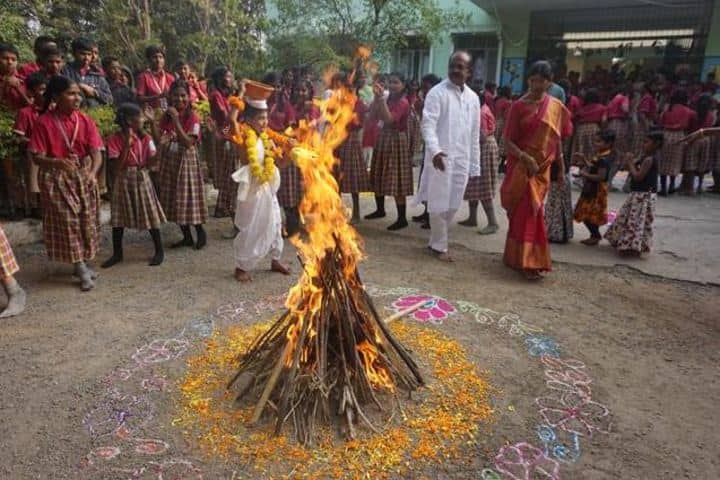 Srinivasa Ramanujan High School-Festival Celebrations