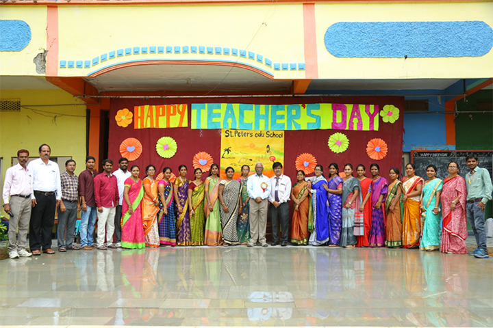 St Peters Edu School-Teachers Day Celebrations