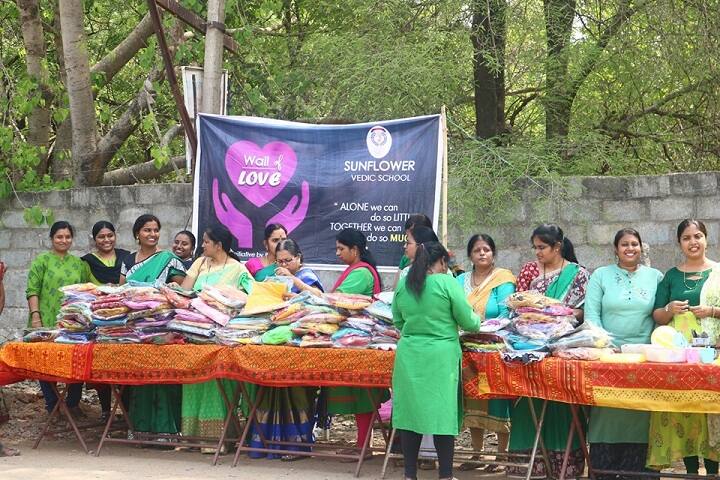 Sunflower Vedic School-Social Welfare