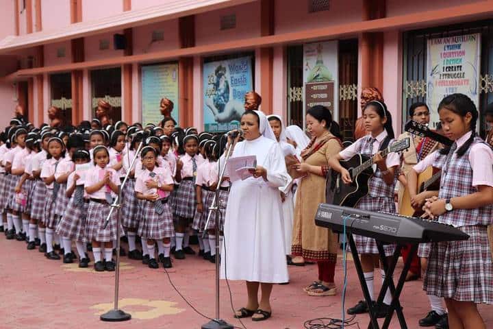 Auxilium Girls School-Singing