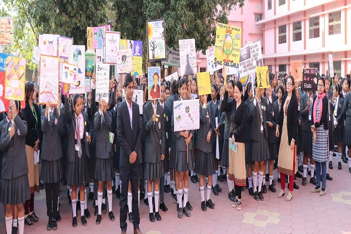 Auxilium Girls School-Rally