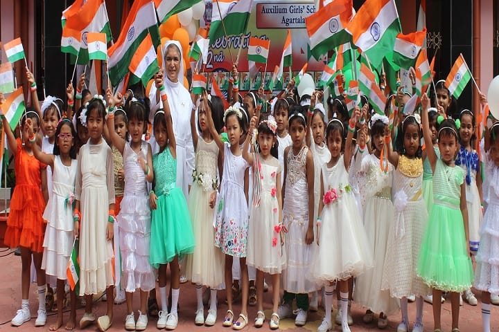 Auxilium Girls School-Republic Day