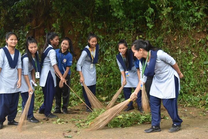 Saint Andre School-Swachh Bharat