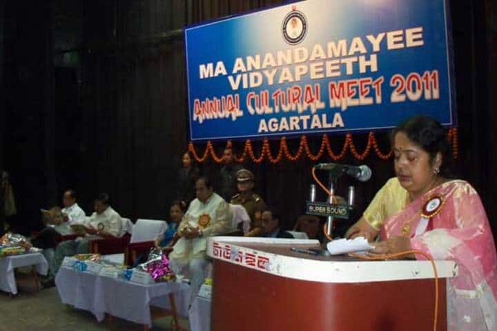 Ma Anandamayee Vidyapeeth-Speech