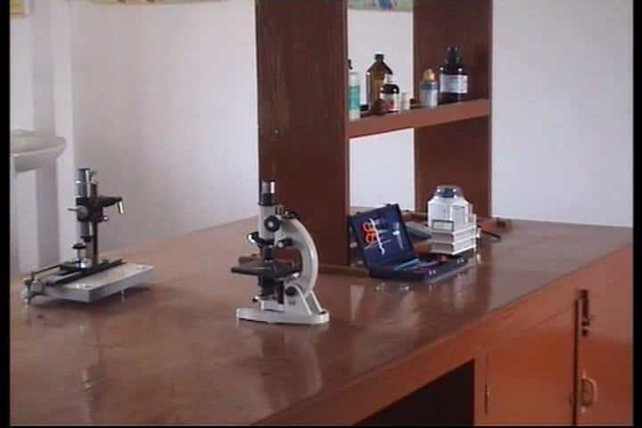 Modern Higher Secondary School-Biology Lab