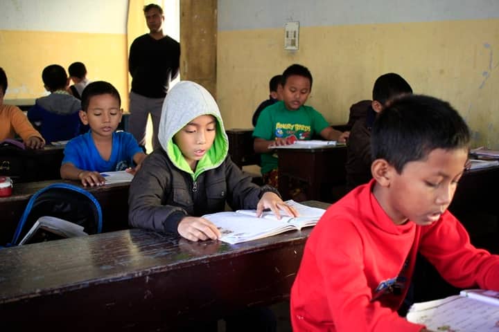 Ramakrishna Mission Vidyalaya-Classroom
