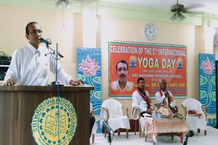 Sri Krishna Mission School-Yoga Day