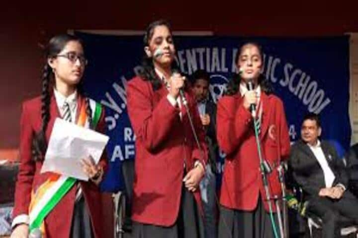 S V M Residential Public School-Independence Day