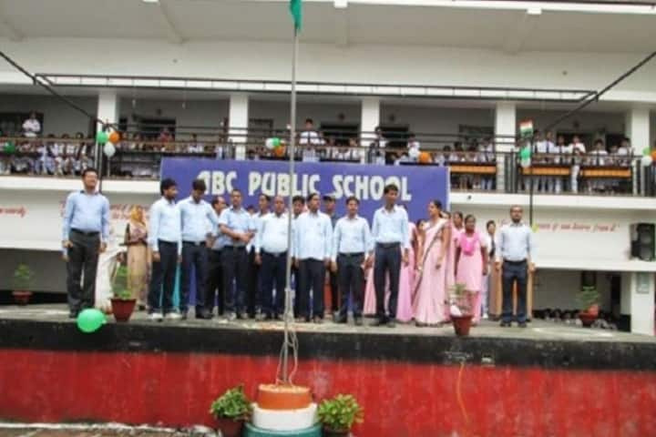 Abc Public School-Flag hoisting