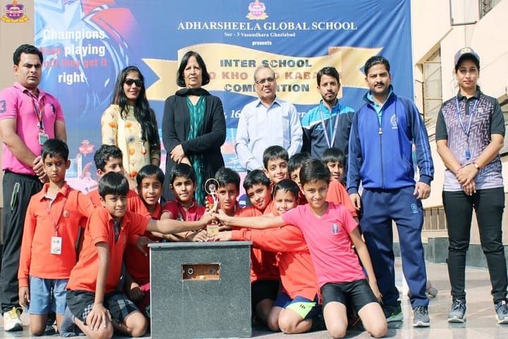 Adharsheela Global School - Award Receiving