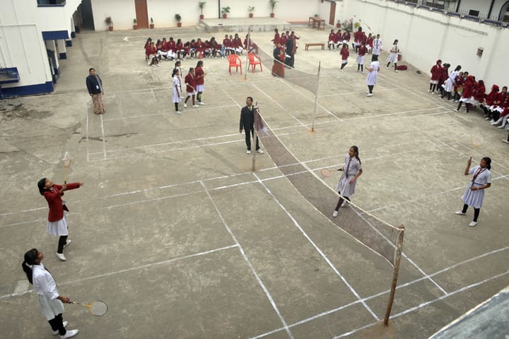 S K P Vidya Vihar-Badminton